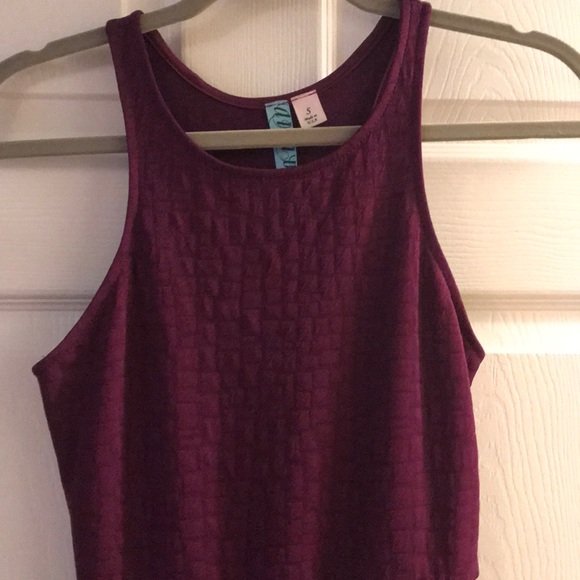 Francesca’s razor back purple dress - size small - Picture 2 of 4